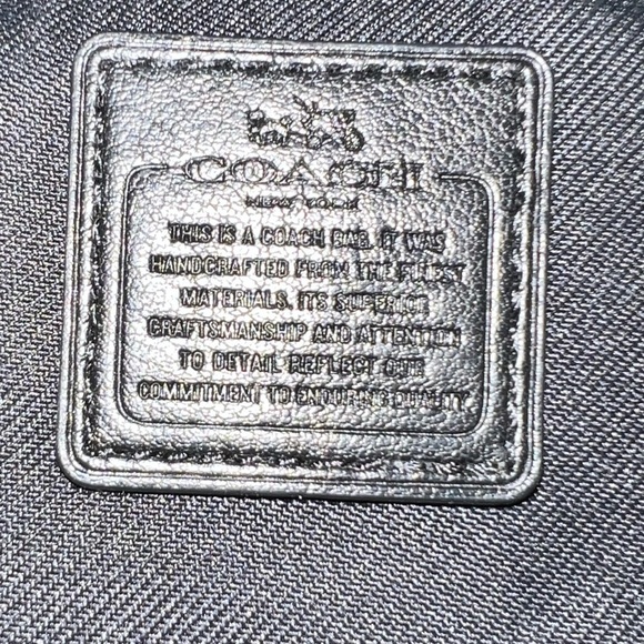 COACH crossbody kitt Crossgrain Leather black - Picture 5 of 5